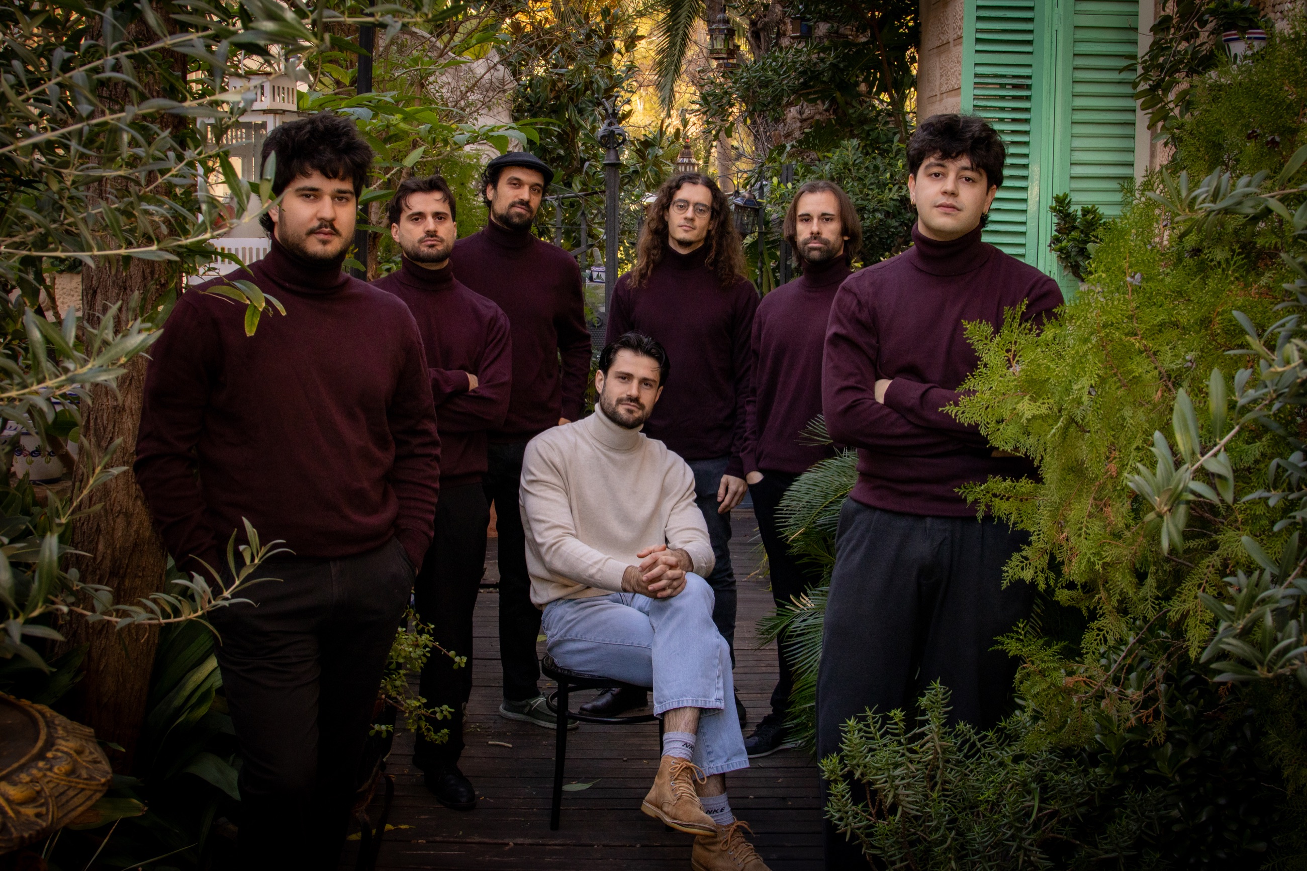 Els set integrants d’ATOMIK FUNK